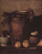 Jean Francois Millet Still life with shallot oil on canvas